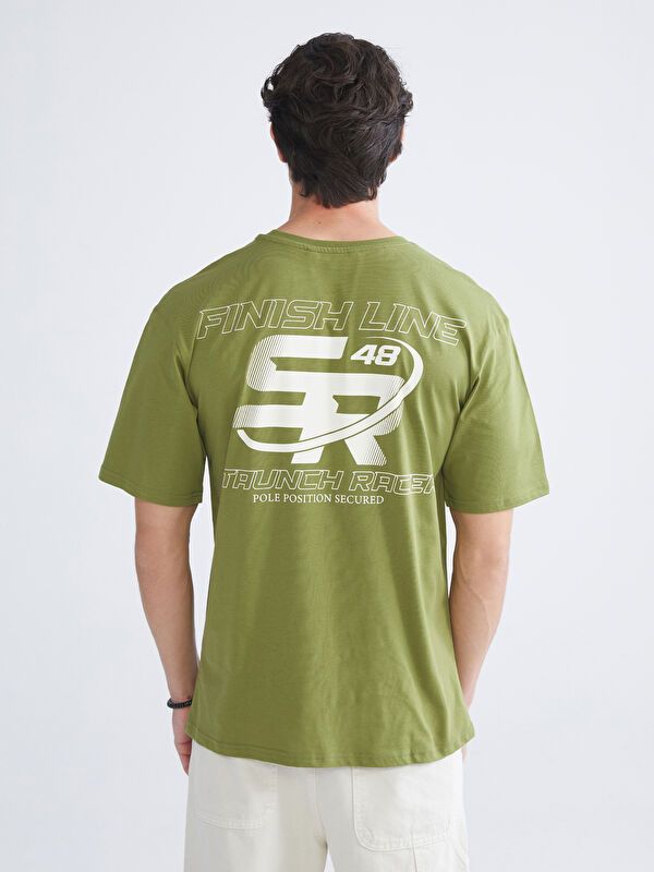 Moudda LC Waikiki - T-shirt en jersey imprimé à manches courtes pour Hommes - Tunisie 4