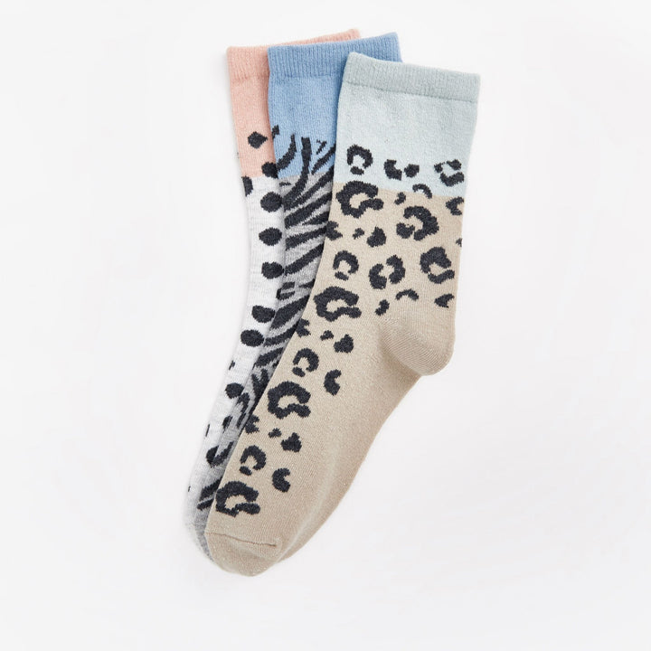 Moudda LC Waikiki - Chaussettes courtes Femme Gris clair - Tunisie 1
