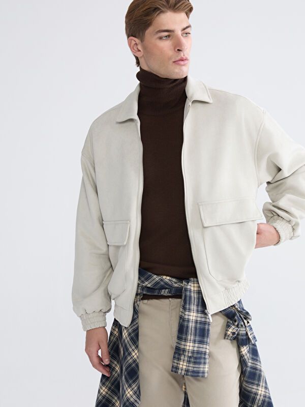 Moudda LC Waikiki - Manteau léger en similicuir pour Homme - Tunisie 1