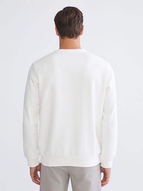 Moudda LC Waikiki - Sweatshirt imprimé basique - Tunisie 4