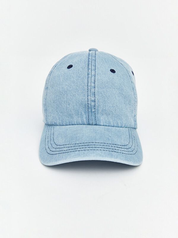 Moudda LC Waikiki - Chapeau en tissu pour Femme couleur Bleu denim - Tunisie 1