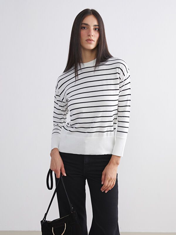 Moudda LC Waikiki - Pull mi-saison en tricot pour Femme - Tunisie 1