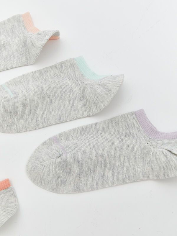 Moudda LC Waikiki - Chaussettes sneakers Femme Rose clair - Tunisie 2