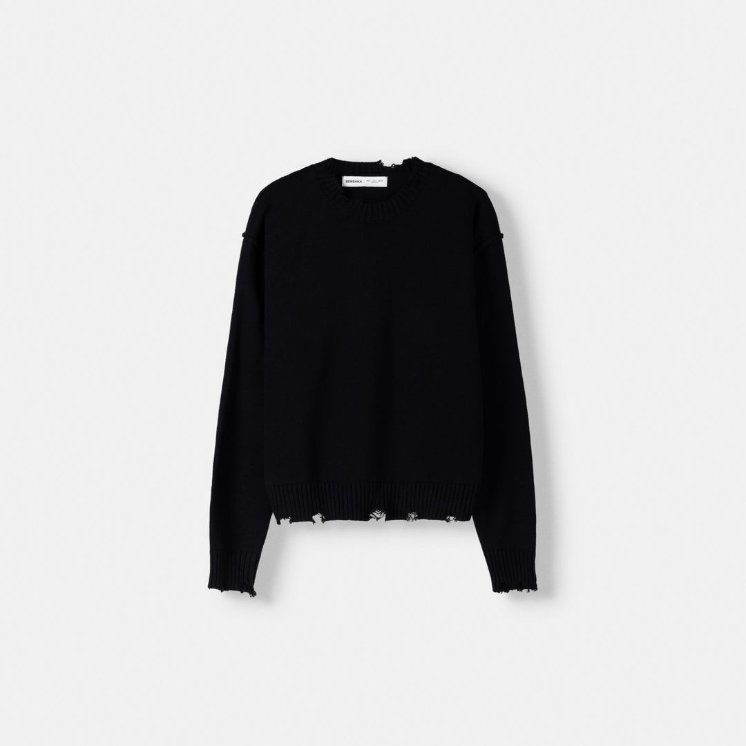 Moudda BERSHKA - Pull déchiré - Tunisie 1