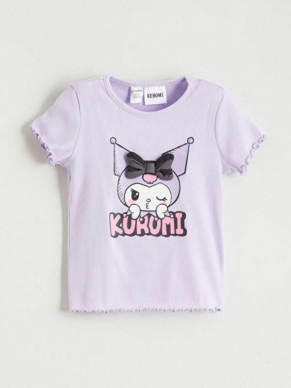 Moudda LC Waikiki - Body manches courtes en jersey - Sous licence pour Fille couleur Lilas - Tunisie 1