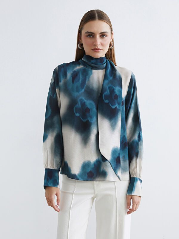 Moudda LC Waikiki - Chemisier (blouse) manches longues en tissu - Tunisie 1