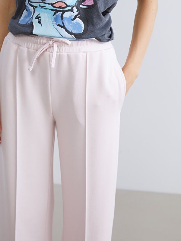 Moudda LC Waikiki - Pantalon en jersey Femme Rose clair - Tunisie 3
