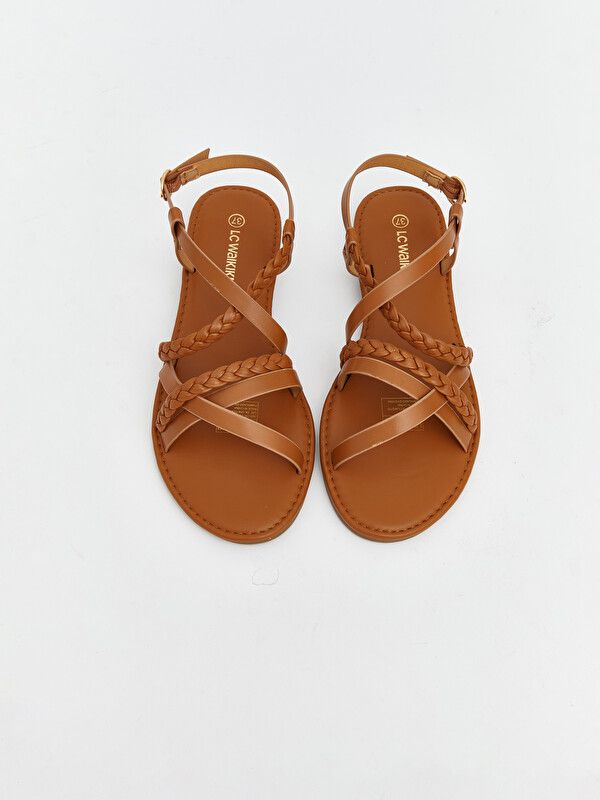 Moudda LC Waikiki - Sandales pour Femme couleur Camel - Tunisie 6