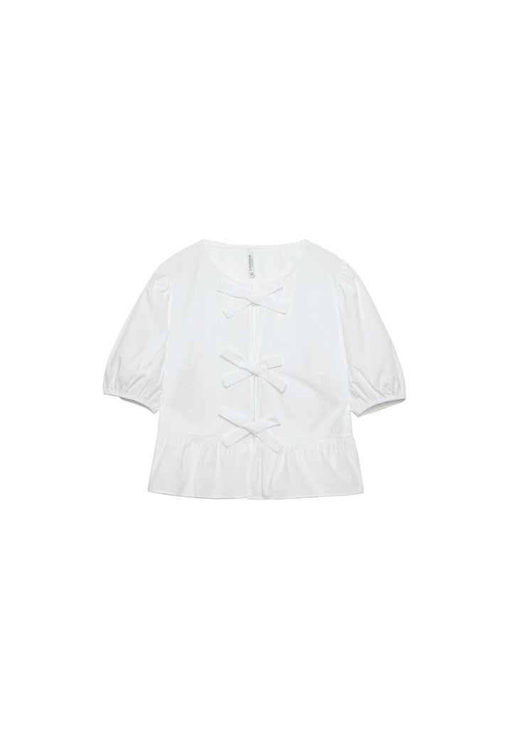 Moudda STRADIVARIUS - Chemise Manche Courte avec Nœud - Tunisie 1