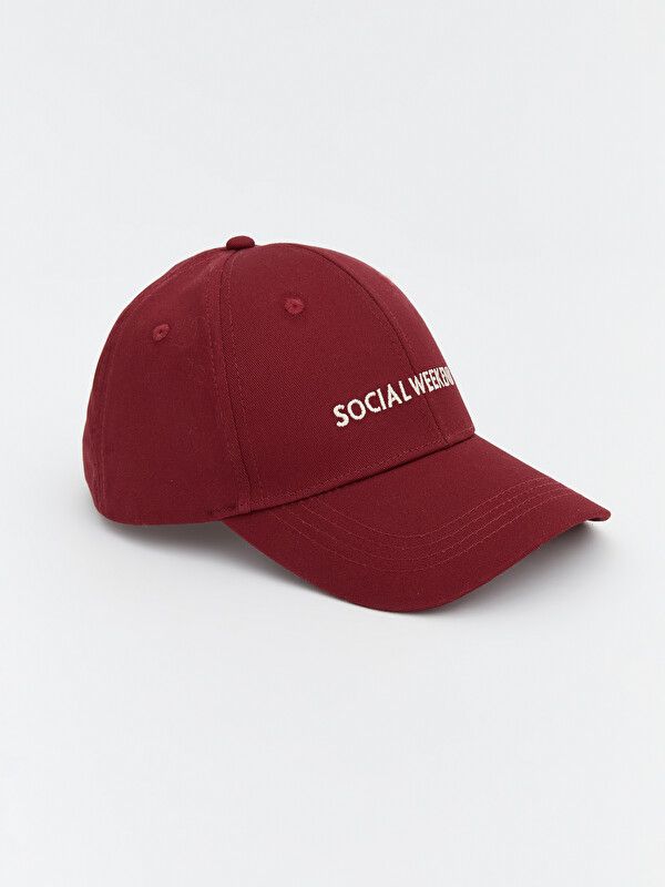 Moudda LC Waikiki - Chapeau en tissu pour Femme couleur Bordeaux - Tunisie 2