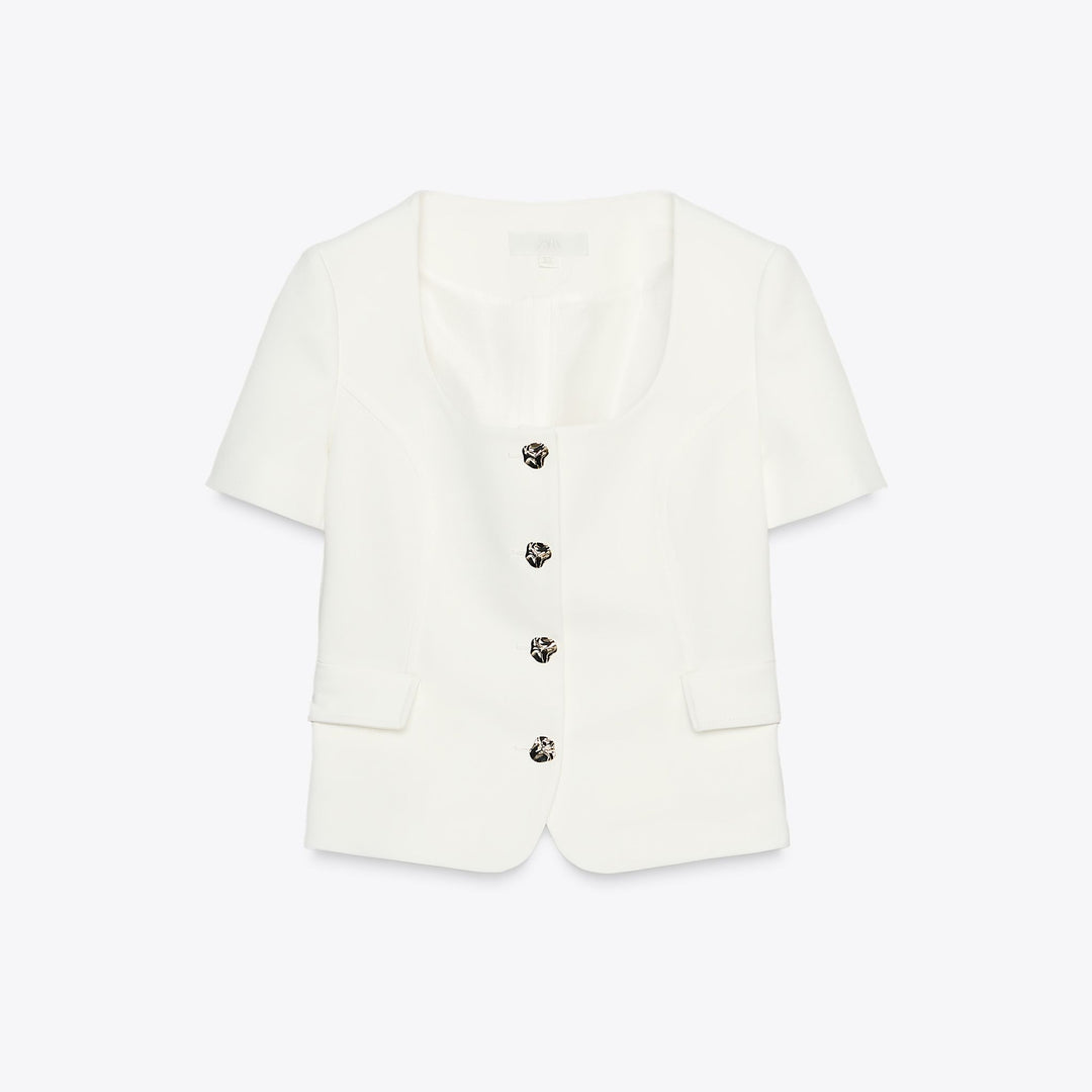Moudda ZARA - Ensemble Blazer - Manches Courtes - Tunisie 1