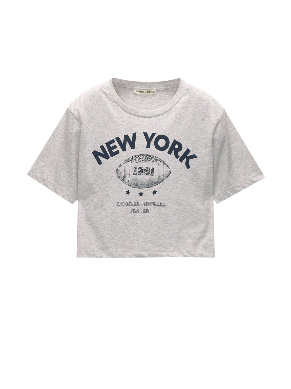 Moudda PULL & BEAR - Body Graphique Sport Gris - Tunisie 2