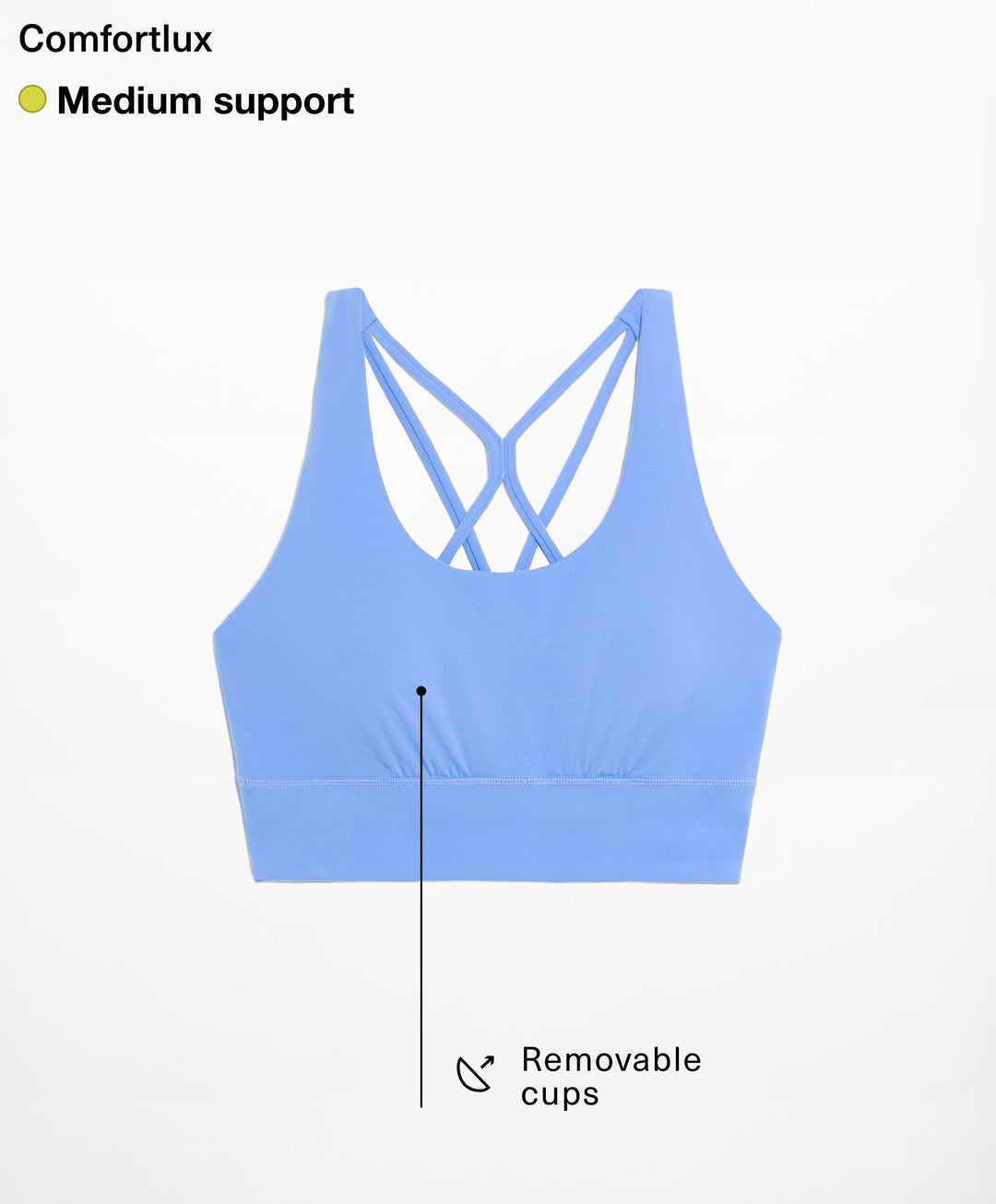 Moudda Oysho - Soutien-Gorge Comfortlux Mousse Extra Bretelles - Tunisie 1