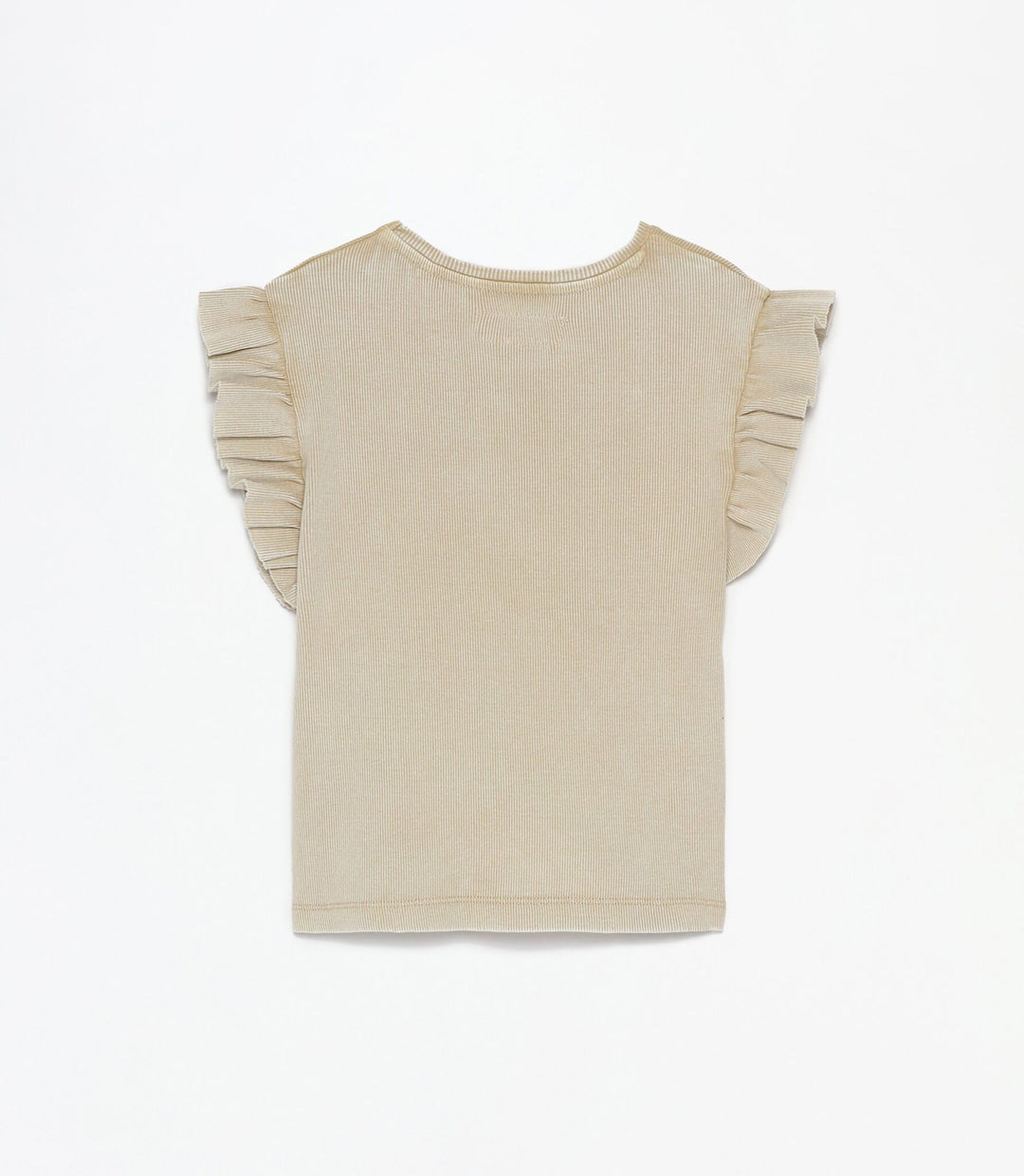 Moudda Lefties - T-Shirt Côtes - Volant Acid Wash Février Fille - Tunisie 3