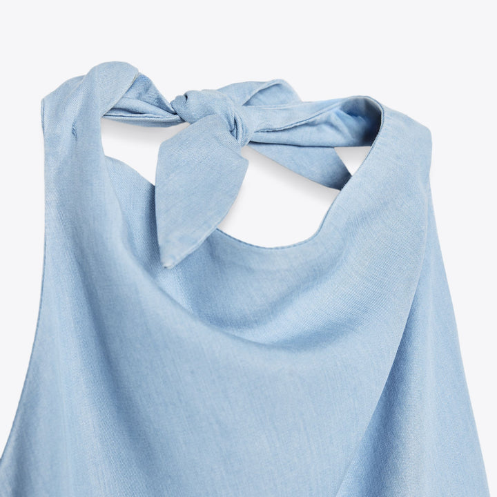 Moudda ZARA - Robe Midi Fluide - Halter - Tunisie 3