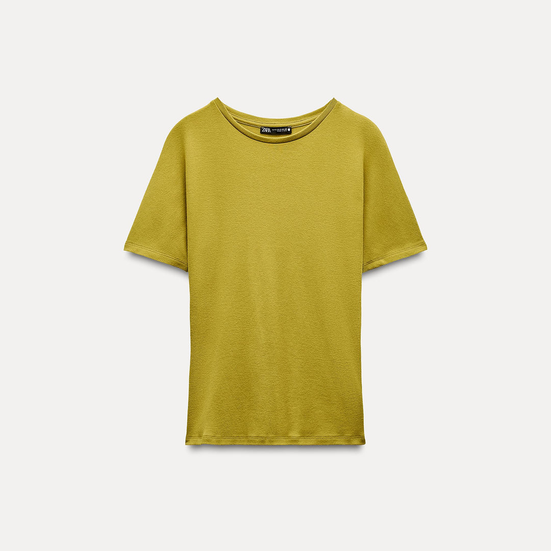 Moudda ZARA - T-shirt Coton et Tencel Sans Manches - Tunisie 2
