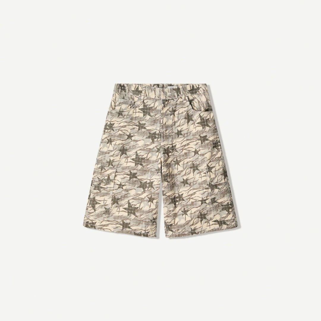 Moudda BERSHKA - Bermuda Cargo Baggy - Denim - Tunisie 1