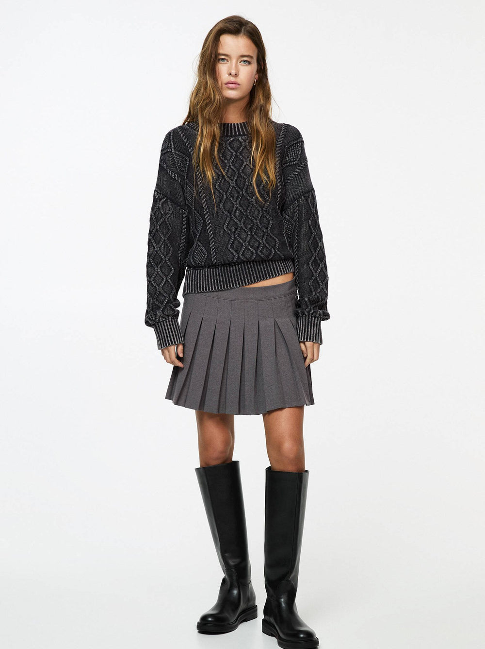 Moudda PULL & BEAR - Jupe Pacific - Plis Basique - Tunisie 2