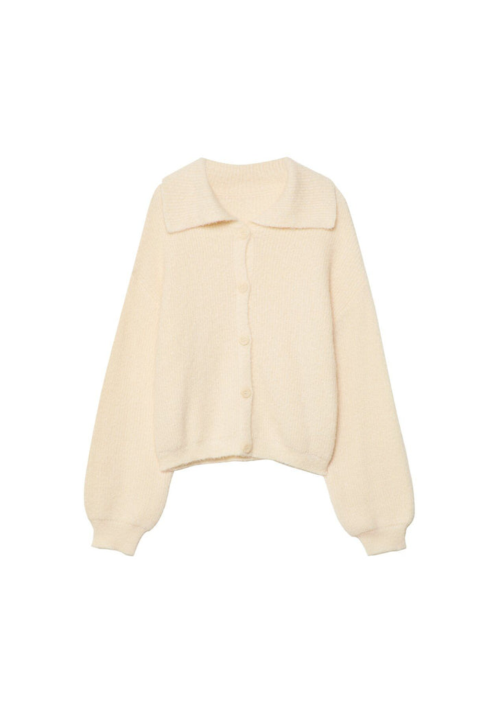 Moudda STRADIVARIUS - Cardigan en Maille avec Col Polo - Tunisie 1
