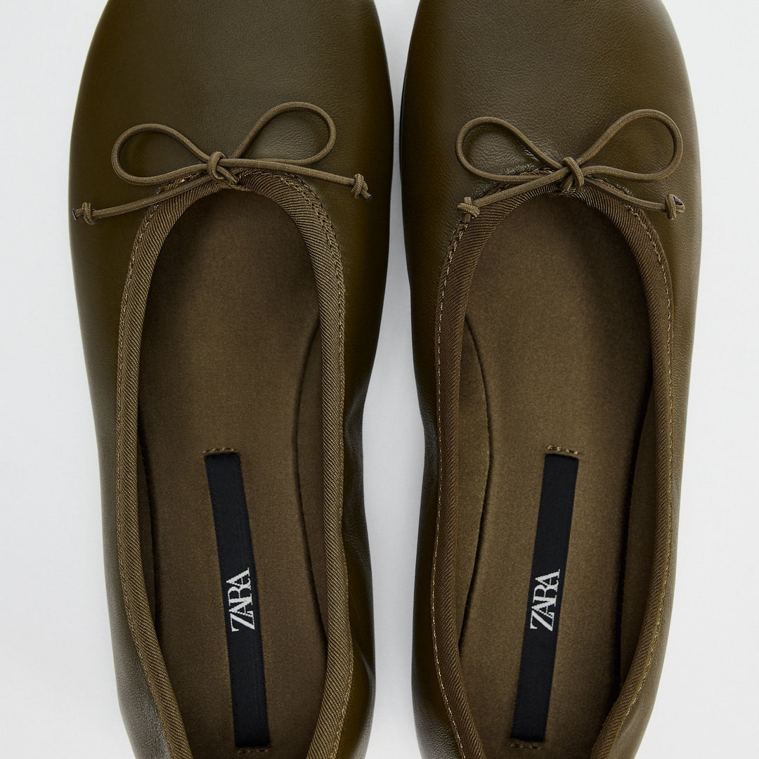 Moudda ZARA - Ballerines cuir nœud - Tunisie 5