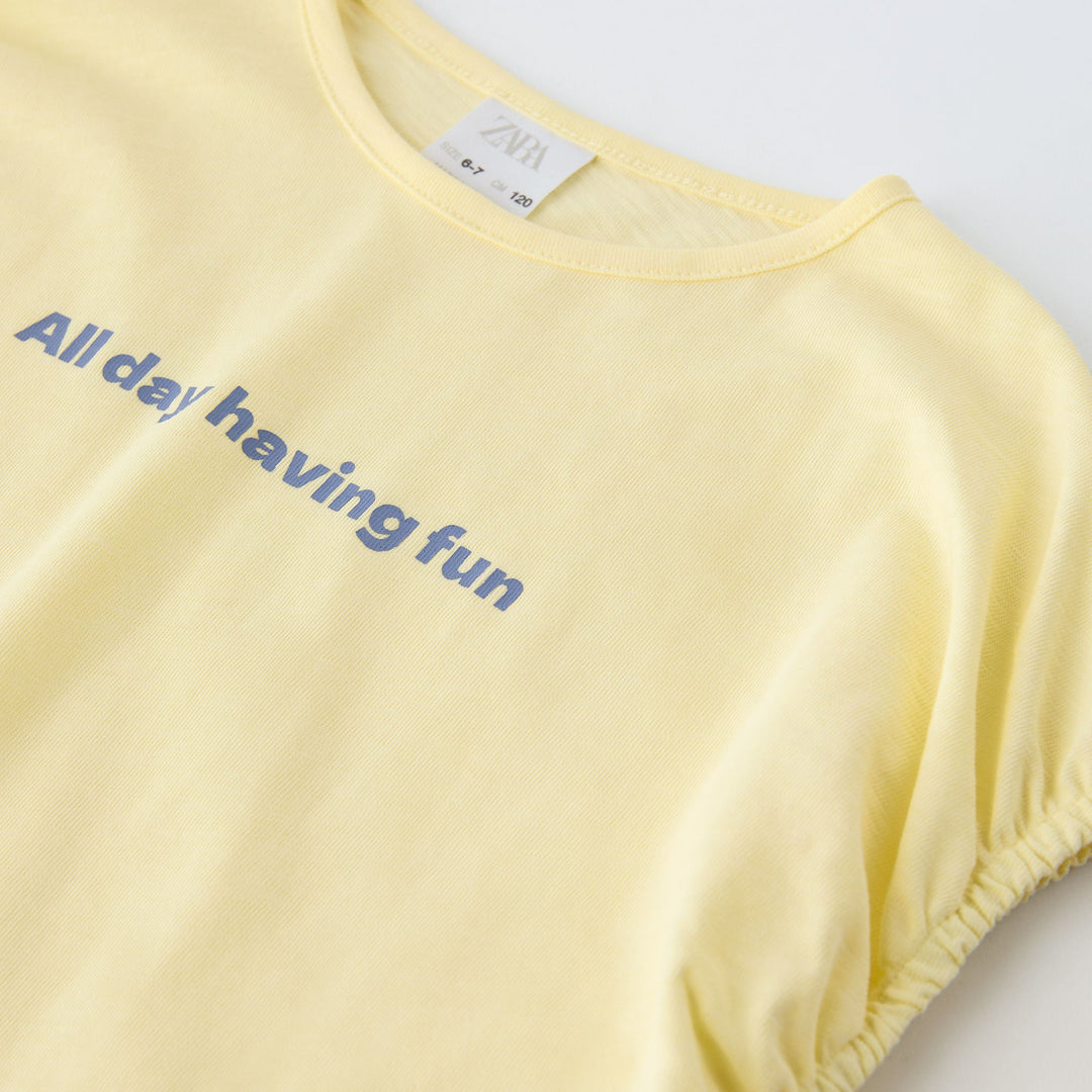 Moudda ZARA - Grl S/Sl Tshirt - Tunisie 3