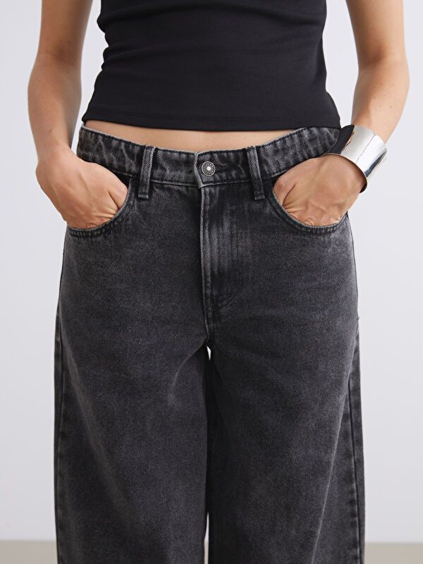 Moudda LC Waikiki - pantalon en jean tissé pour Femmes - Tunisie 3