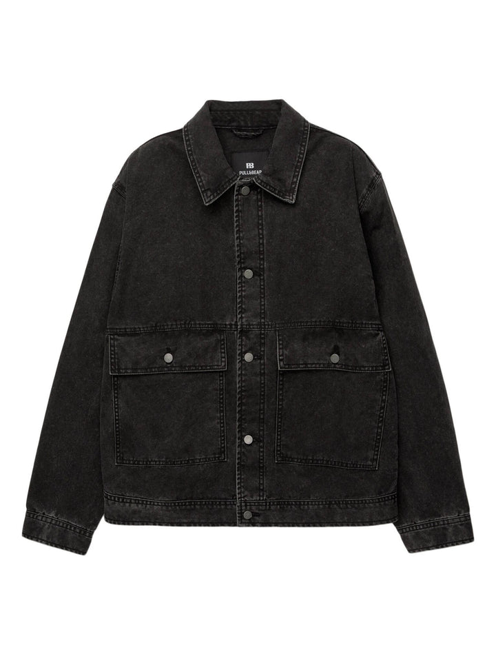 Moudda PULL & BEAR - Veste Coton Lavée - Poche Plastro - Tunisie 1