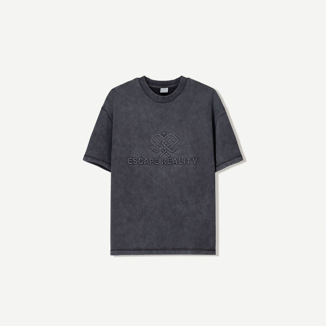 Moudda BERSHKA - Sweat Extraloose - Lavé & Gaufré - Tunisie 1