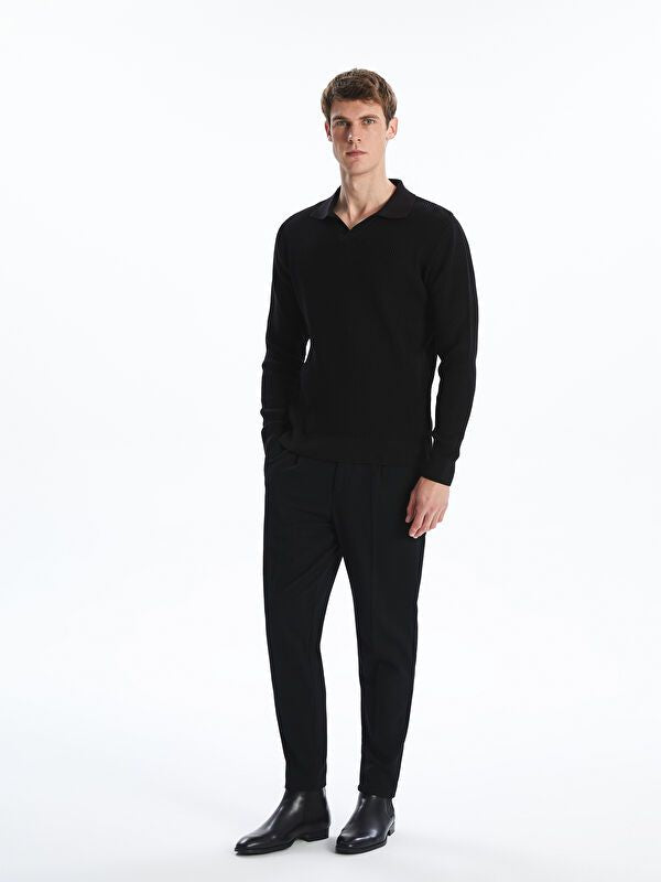 Moudda LC Waikiki - Pull en tricot couleur Noir pour hommes - Tunisie 2