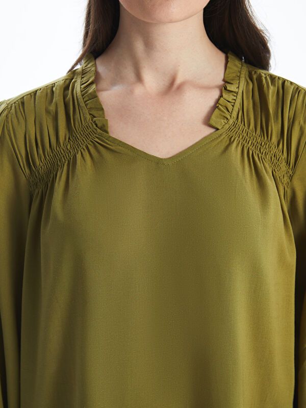 Moudda LC Waikiki - Chemise tissée cv à manches longues pour Femmes - Tunisie 3