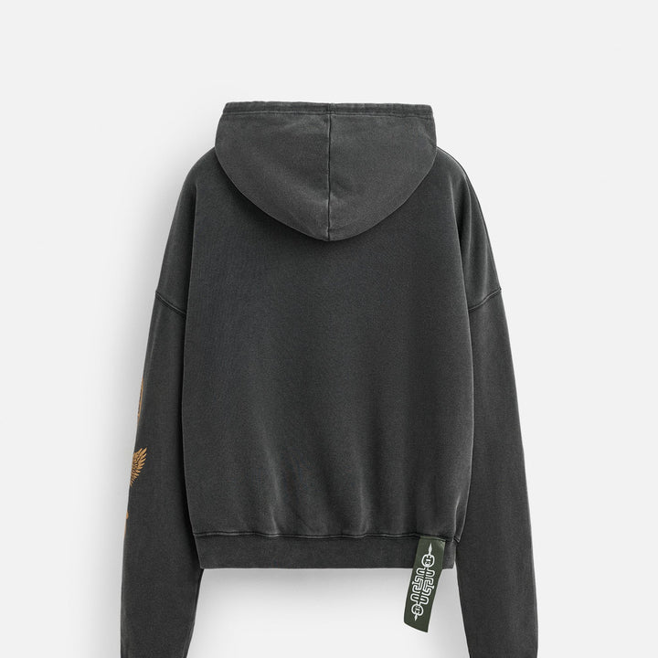 Moudda ZARA - Sweat Capuche - Textes (Brown Code) - Tunisie 2