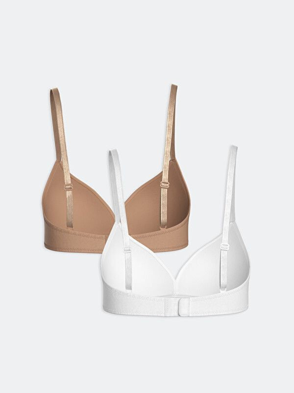 Moudda LC Waikiki - Soutien-gorge basique pour Femme couleur Marron clair - Tunisie 2