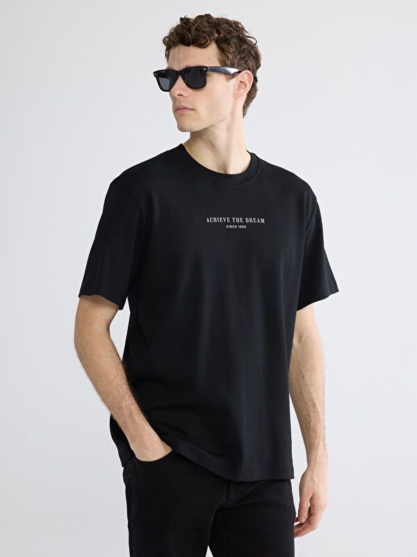 Moudda LC Waikiki - T-shirt imprimé manches courtes en jersey pour Homme - Tunisie 1