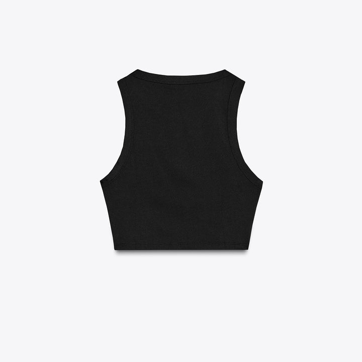 Moudda ZARA - T-Shirt Crop Polyamide - Col Rond - Tunisie 2