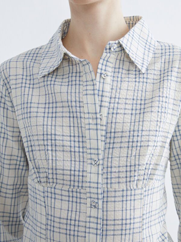 Moudda LC Waikiki - Chemise manches longues en tissu pour Femme - Tunisie 3