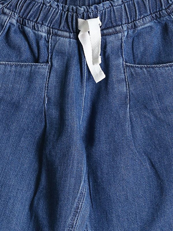 Moudda LC Waikiki - Pantalon tissé en denim Fille Rodéo mid indigo - Tunisie 3