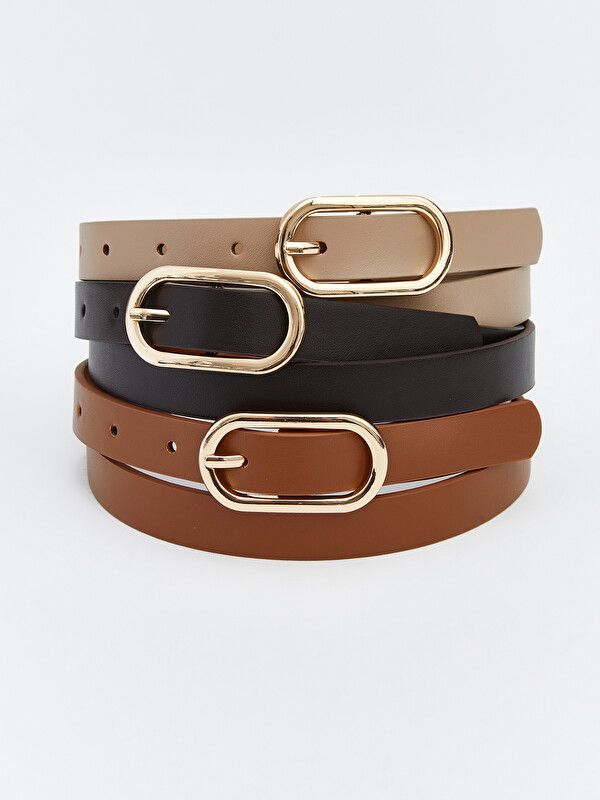 Moudda LC Waikiki - Ceinture pour Femme couleur Tabac - Tunisie 1