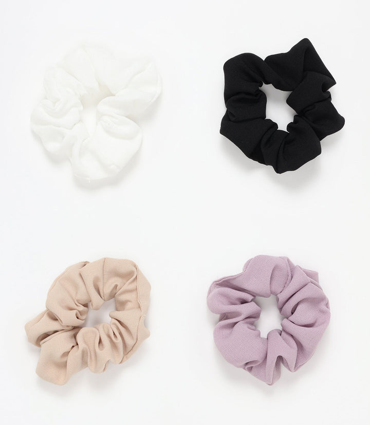 Moudda Lefties - Pack 4 Scrunchies - Basique - Tunisie 2