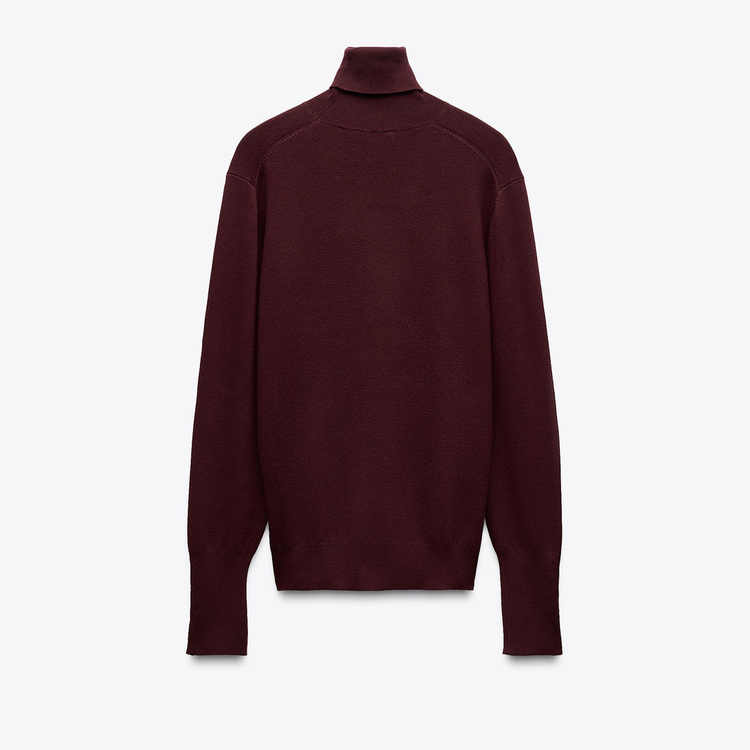 Moudda ZARA - Pull Basic - Col Cyrène & Bouton Doré Poignet - Tunisie 2