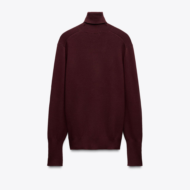 Moudda ZARA - Pull Basic - Col Cyrène & Bouton Doré Poignet - Tunisie 2