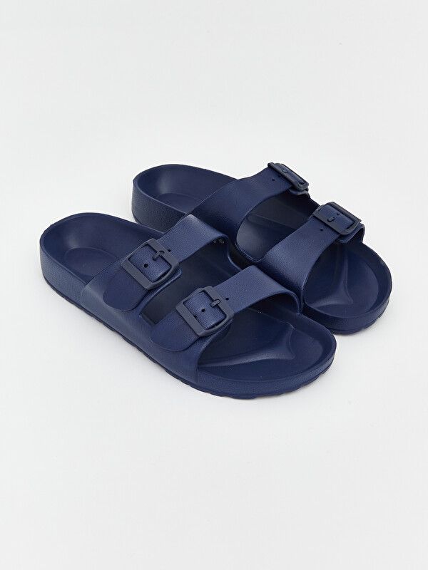 Moudda LC Waikiki - Pantoufles légères pour Homme couleur Bleu marine - Tunisie 1