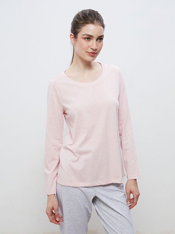 Moudda LC Waikiki - Pyjama en jersey à manches longues pour Femmes - Tunisie 2