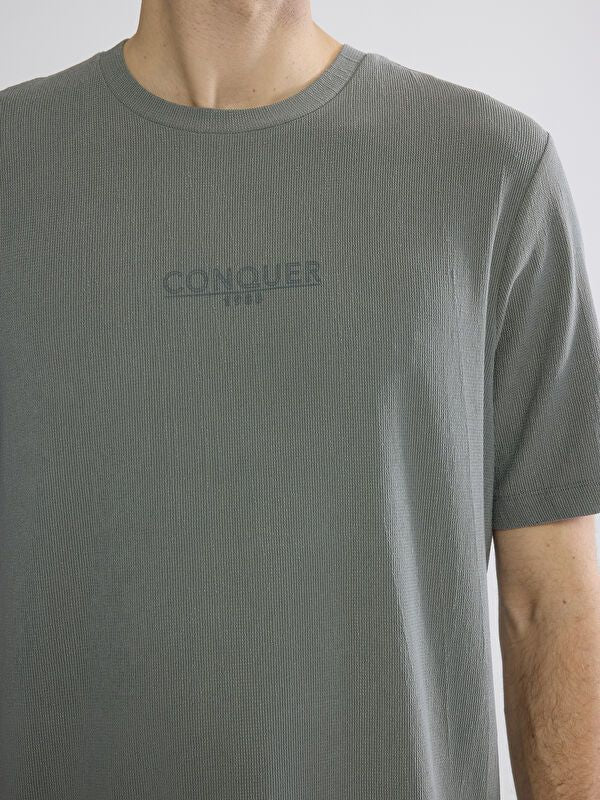 Moudda LC Waikiki - T-shirt imprimé manches courtes en jersey pour Homme - Tunisie 3