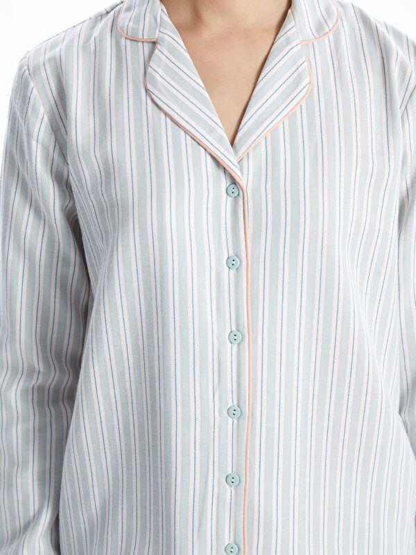 Moudda LC Waikiki - Pyjama tissé à manches longues pour Femmes - Tunisie 3