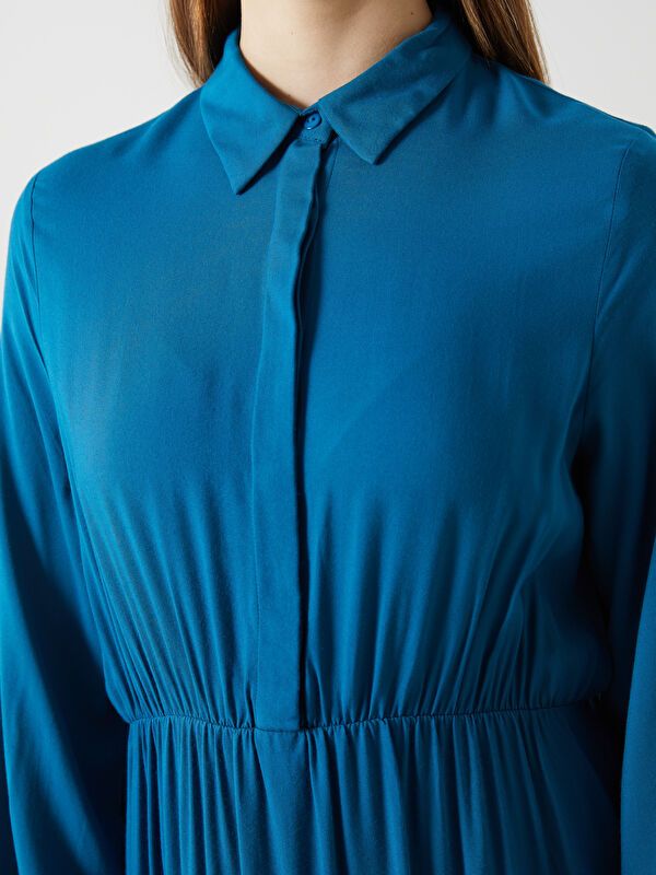 Moudda LC Waikiki - Robe tissée à manches longues pour Femmes - Tunisie 3