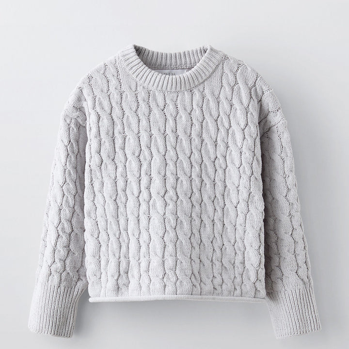 Moudda ZARA - Pull torsades chenille - Tunisie 2