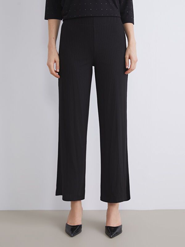 Moudda LC Waikiki - Pantalon jersey Femme Noir - Tunisie 2