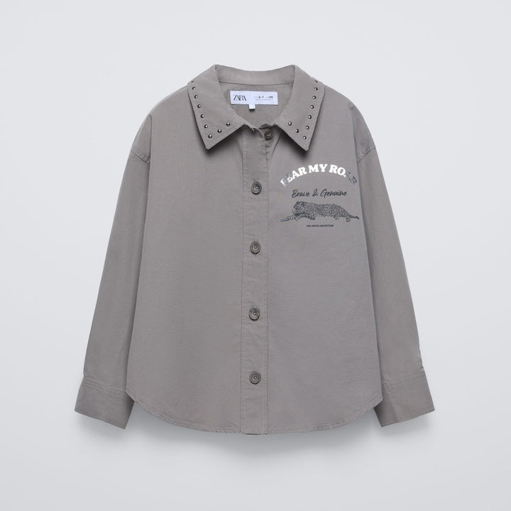 Moudda ZARA - Chemise fille imprimée strassée - Tunisie 2