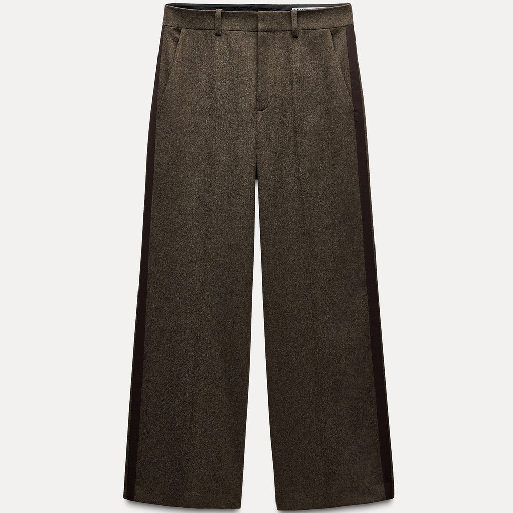 Moudda ZARA - Pantalon en Laine Shetland à Bande Latérale - Tunisie 2