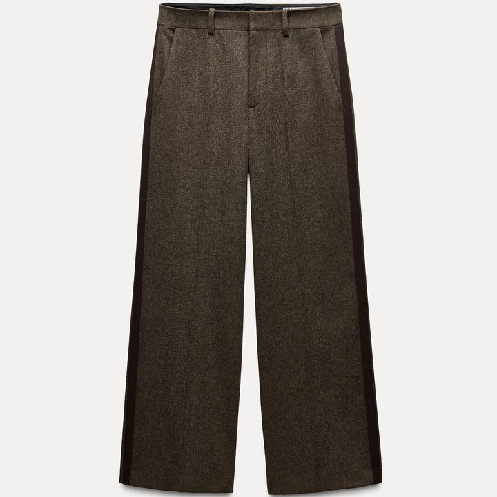 Moudda ZARA - Pantalon en Laine Shetland à Bande Latérale - Tunisie 2